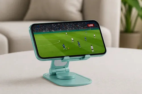 Soporte Celular Plegable Giratorio Ajustable Antideslizante