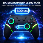 Control Joystick Gamer X9 Inalámbrico Rgb Multiplataforma