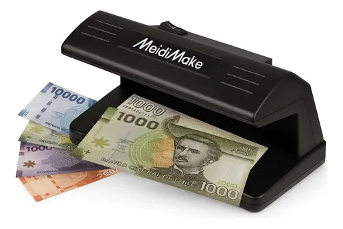 Detector De Billetes Falsos Y Tarjetas Uv 4w, Verificador Para Negocios