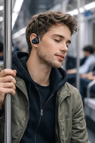 Audífonos Deportivos Irm S19 Bluetooth Impermeables Negro