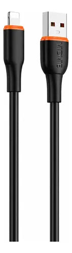 Cable Carga Rápida 3a Conector Usb-l Compatible Con iPhone Negro