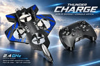 Avión Thunder Charge 2.4ghz Control Remoto 360o Para Jóvenes Negro