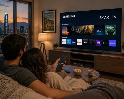 Control Remoto Compatible Con Samsung Smart Tv Reemplazo Negro