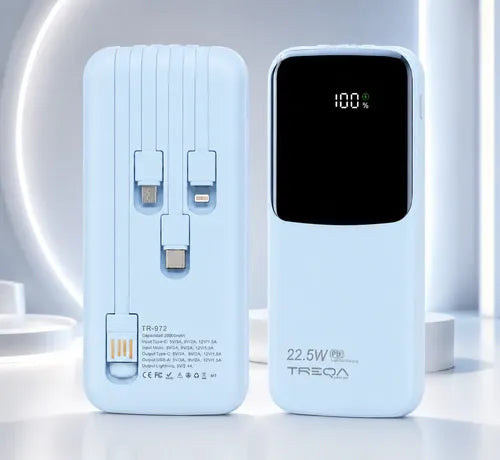 Batería Externa Powerbank 20000mah Carga Rápida Pd 3.0 22.5w