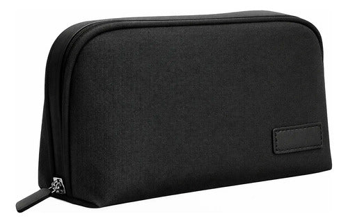 Kit Powerbank 5000mah Magnético Para iPhone Samsung + Bolso Negro/beige