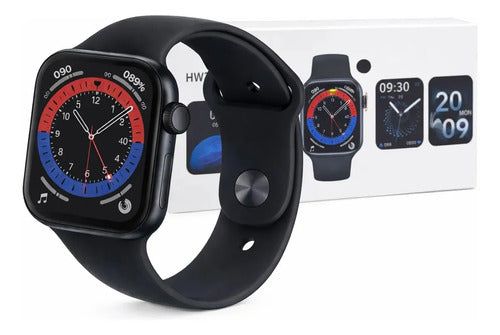 Smartwatch Diegmark Hw22-pro Para Niños Con Llamadas Y Pantalla Hd 1.75  Para Android E iPhone Aluminio Colores Variados Negro