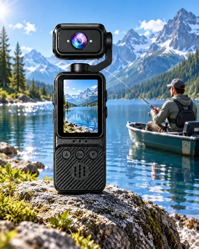 Cámara Deportiva Pocket 1080p Wifi Pantalla Antivibración