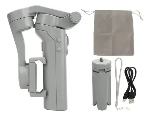 Estabilizador Gimbal Plegable Diegmark F5d Para Celular Con Control De Zoom Y Trípode Negro