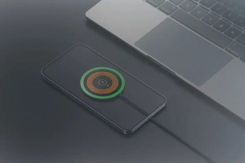 Cargador Magnético Inalámbrico Diegmark Z9 De Carga Rápida Para iPhone Y Android Negro