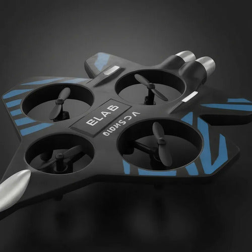 Avión Rc Thunder Charge Aero Jet Con Control Remoto Para Niños Azul