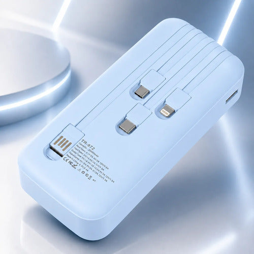 Batería Externa Powerbank 20000mah Carga Rápida Pd 3.0 22.5w