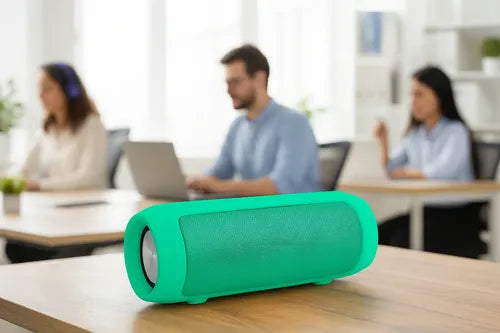 Parlante Portátil Charge Mini Bluetooth 6000mah Recargable Verde Claro