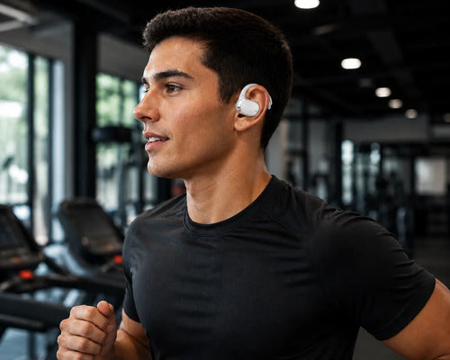 Audífonos Deportivos Bluetooth 5.3 Tws G16 Control Táctil Blanco