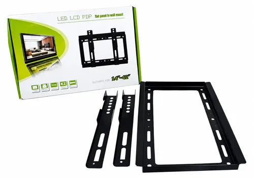 Soporte Fijo De Pared Para Smart Tv De 14 A 42  Con Vesa 200x200 Negro