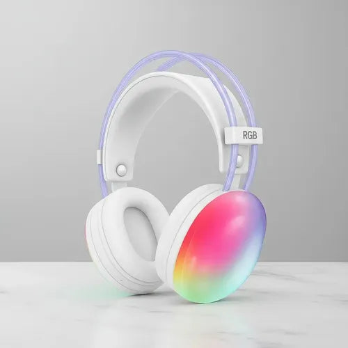 Audífonos Rgb P880 Inalámbricos V5.3 Plegables Super Bass