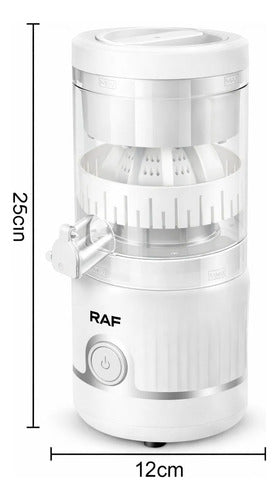 Exprimidor De Cítricos Portátil 45w 250ml Recargable Compact Blanco 50 Hz/60 Hz