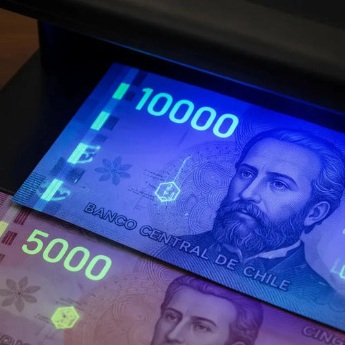 Detector De Billetes Falsos Y Tarjetas Uv 4w, Verificador Para Negocios