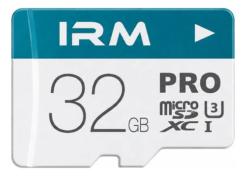 Tarjeta Micro Sd Hc 32gb Clase 10 Irm Con Adaptador Sd