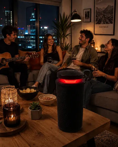 Parlante Bluetooth 5w Tws Usb Tf Radio Fm Batería Recargable Negro