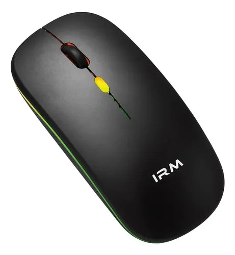 Mouse Inalámbrico Recargable Bluetooth 5.0 2.4 Ghz 1600 Dpi Negro