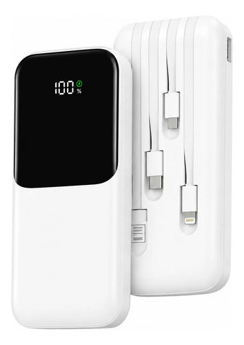 Batería Externa Powerbank 20000mah Carga Rápida Pd 3.0 22.5w