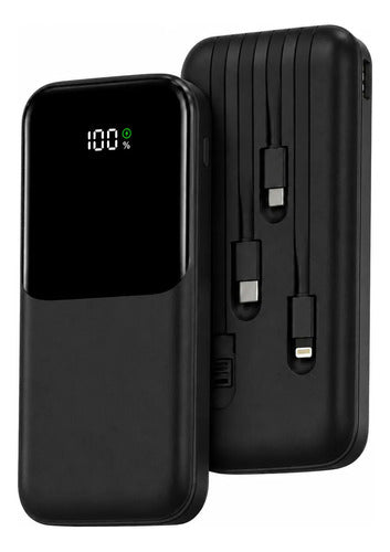 Batería Externa Powerbank 20000mah Carga Rápida Pd 3.0 22.5w