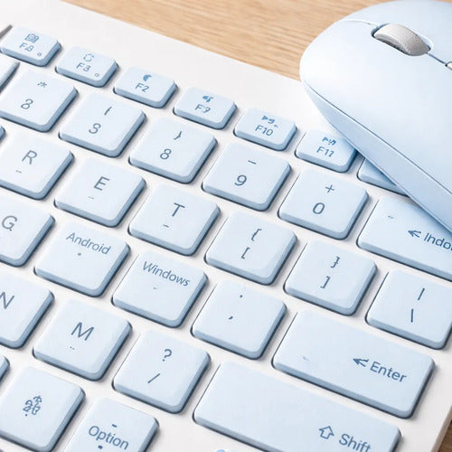 Mini Teclado Y Mouse Irm Inalámbrico Qwerty Español Mk-110