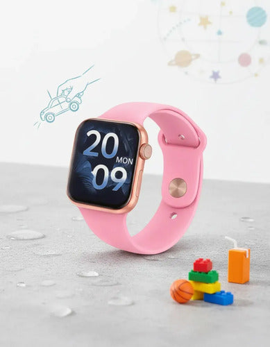 Smartwatch Hw22-pro De Diegmark Para Niños Con Llamadas Y Pantalla De 1.75  Rosa Hebilla