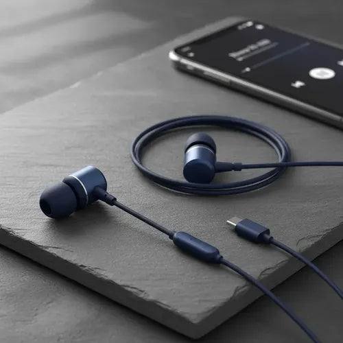 Audífonos In-ear Diegmark Sl-e120 Usb-c Con Micrófono Y Reducción De Ruido Negro