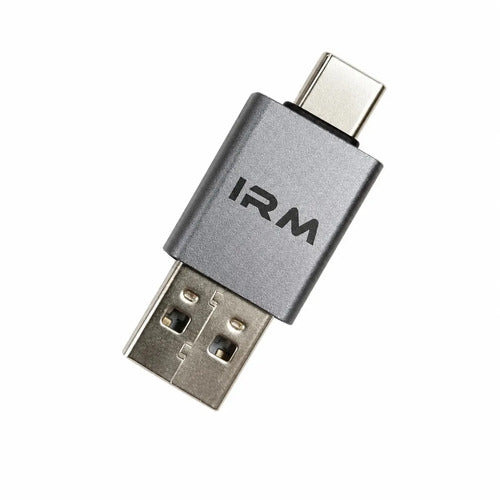Lector De Tarjetas De Memoria Tf Micro Sd Irm Conectores Usb C Usb Multifunción Transferencia Rápida De Datos Diseño... Gris