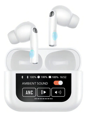 Auriculares Inalámbricos Tws Diegmark Bluetooth Con Cancelación De Ruido Y Micrófono, Blanco