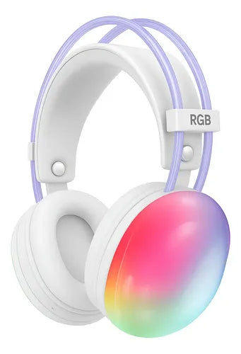 Audífonos Rgb P880 Inalámbricos V5.3 Plegables Super Bass
