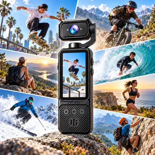Cámara Deportiva Pocket Full Hd Wifi + Tarjeta Microsd 16gb