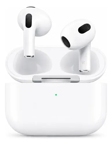Audífonos Inalámbricos Bluetooth Semi In Ear Estuche Carga Blanco