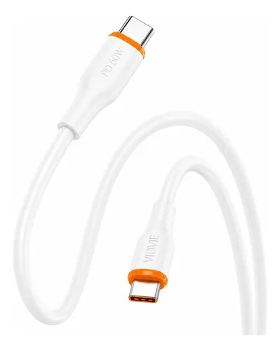 Cable Usb-c 1m 60w Carga Rápida Para Samsung Xiaomi Android