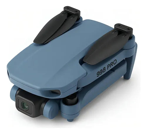 Drone Aéreo Smart 998 Pro Plegable Con Doble Cámara Y Estabilizador Surtido