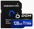 Tarjeta Micro Sdxc Diegmark 128 Gb Uhs-i U1 Clase 10 Para 4k, Con Adaptador Sd