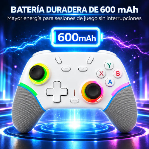 Control Joystick Gamer X9 Inalámbrico Rgb Multiplataforma