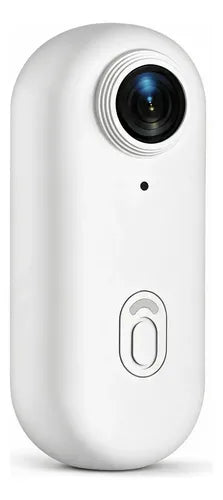 Mini Cámara Deportiva Wifi 1080p Sumergible Clip Magnético Blanco