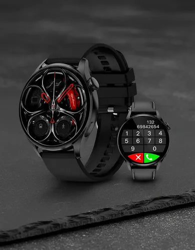 Smartwatch Deportivo Gt5 Control Salud Llamadas Nfc Negro Sport