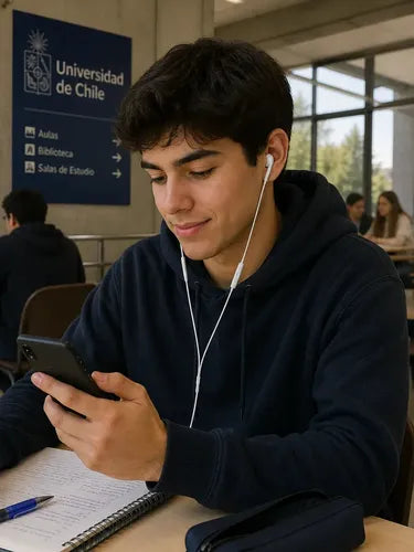 Audífonos In-ear Headset Usb-c Con Micrófono Para Android Blanco