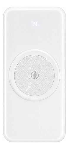 Powerbank 30000mah Carga Rápida Cables Integrados Universal Blanco