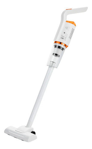 Aspiradora Inalámbrica Recargable Usb 2 En 1 Para Auto Hogar Blanco