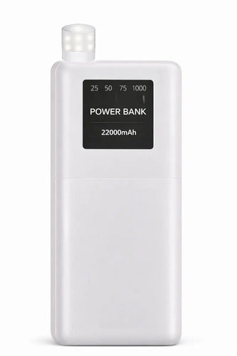Power Bank Irm Y22 22000 Mah Con Kit De Cable Universal Y Cargador De Auto Blanco