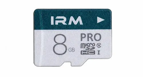 Tarjeta Micro Sd Irm 8 Gb Clase 10 Con Adaptador Para Celulares Y Cámaras