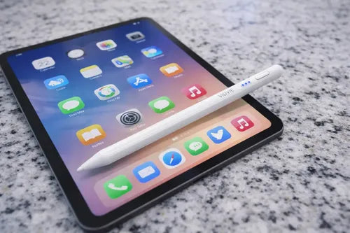 Lápiz Capacitivo Universal Vidvie Ap06 Compatible Con iPad, iPhone Y Android Con 2 Puntas De Repuesto