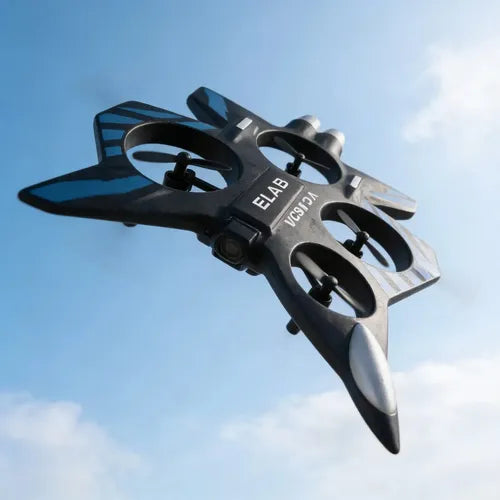 Avión Rc Thunder Charge Aero Jet Con Control Remoto Para Niños Azul