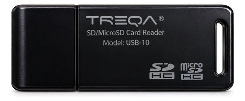 Lector De Memorias Micro Sd Tf Compatible Con Pc Laptop Negro