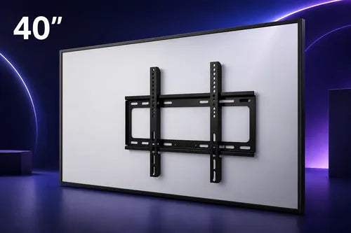 Soporte Fijo Smarttv Pared 40 A 85 Pulgadas Hasta 75 Kg Negro