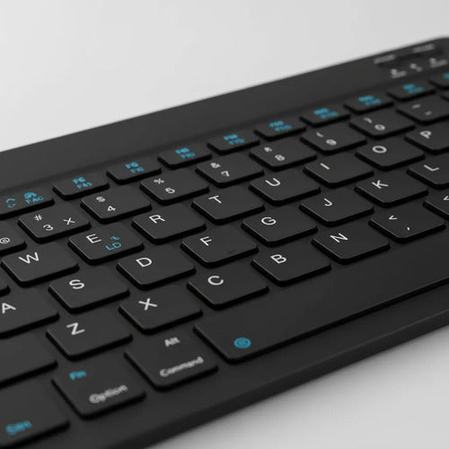 Kit Teclado Mouse Bluetooth Soporte Metal 360° Para Tablet
